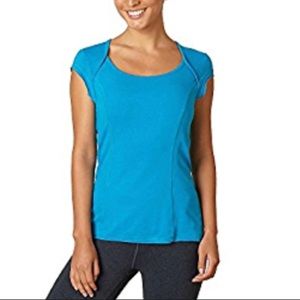 prAna Kamilia Top Cove Blue Size Small
